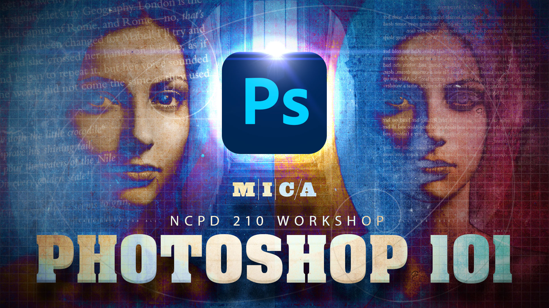 MICA NCPD Workshop: Photoshop 101, Spring 2022 hero image.
