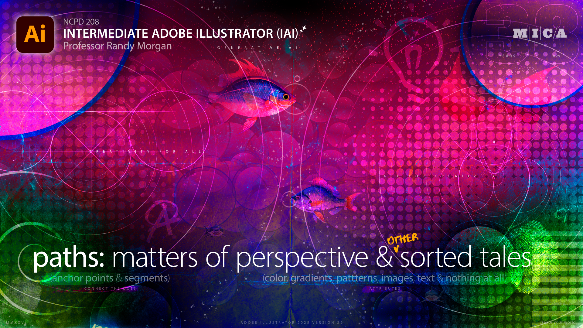 MICA NCPD 208 Intermediate Adobe Illustrator (IAI) feature image.