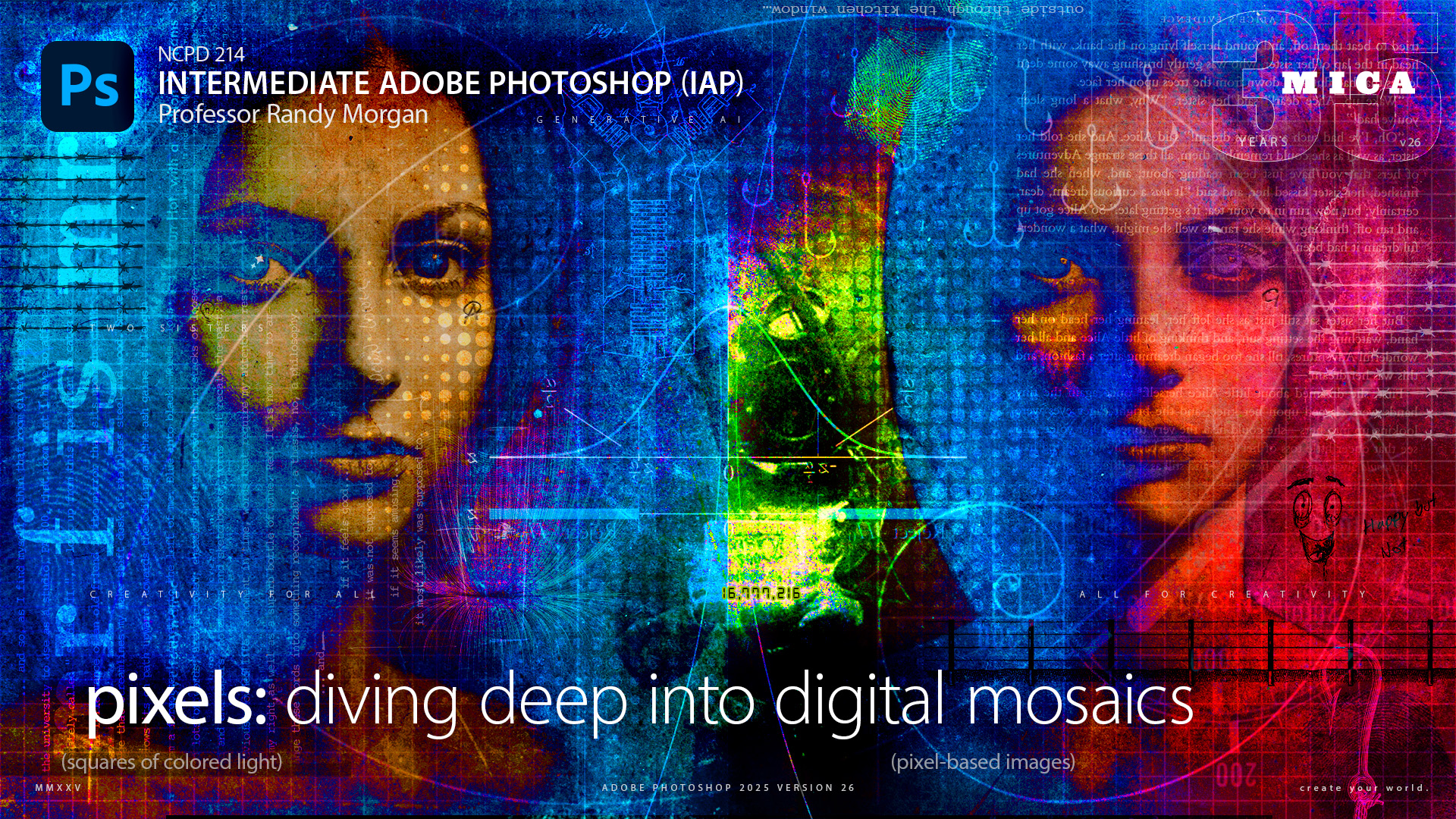 MICA NCPD 214 Intermediate Adobe Photoshop (IAP) feature image.