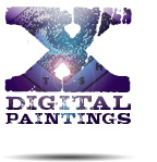 Illustration for Project One: 10 Digital Paintings.