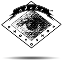 Adobe™ Photoshop version 1 icon from 1990.
