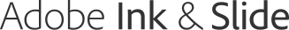 Adobe Ink and Slide logo.
